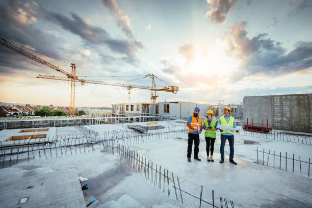 Best Concrete Slab Construction in Glespie, IL